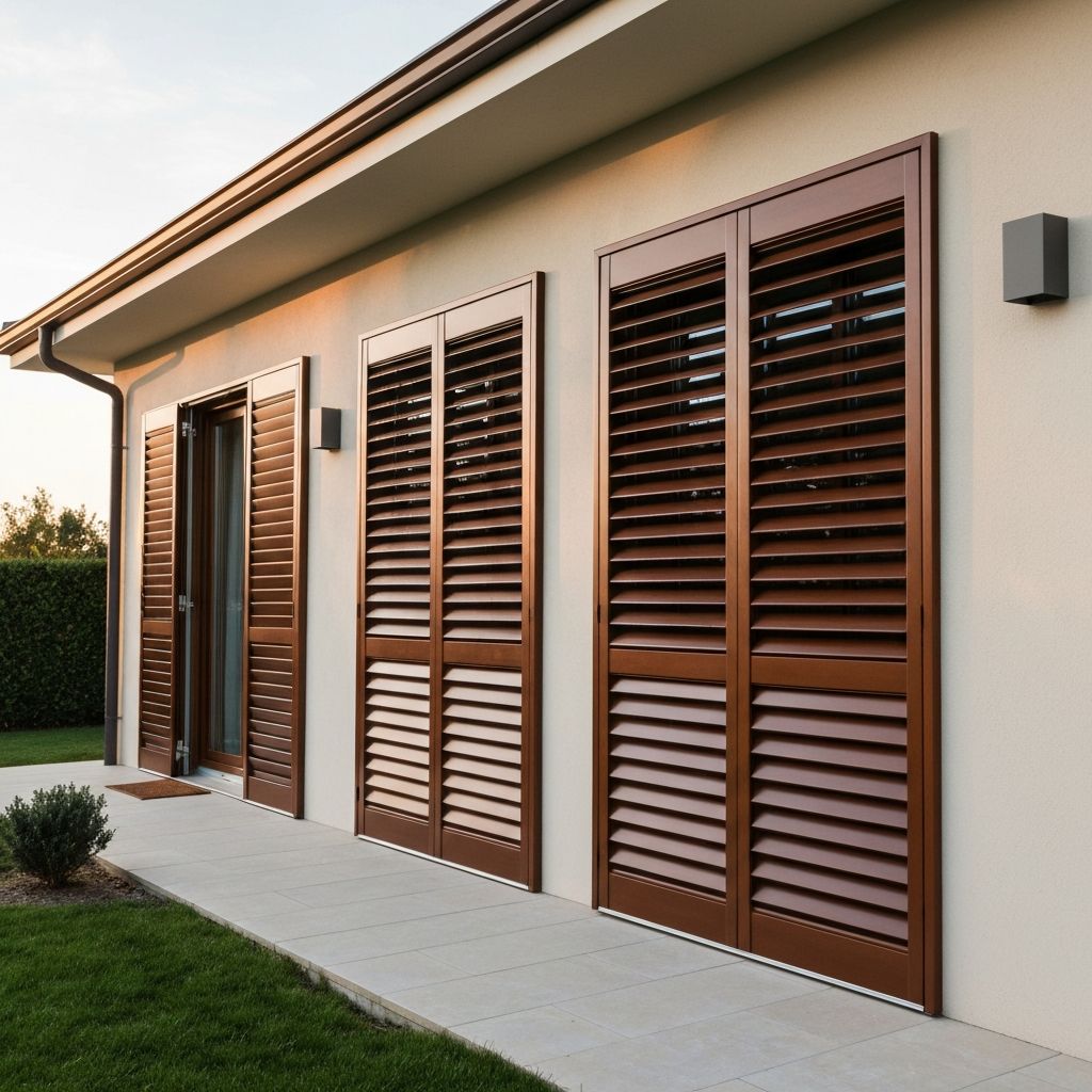 Motorized shutters
